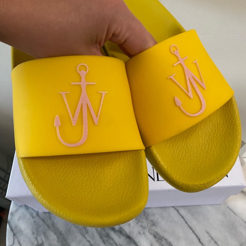 Jw Anderson Logo Pool Slides - image 4